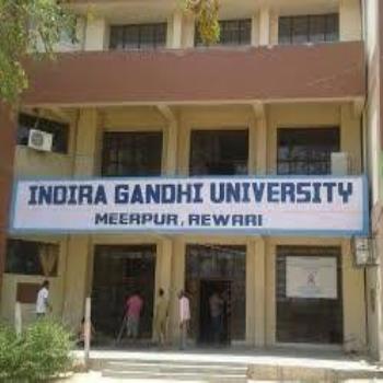 Indira Gandhi University Meerpur (IGU Meerpur)
